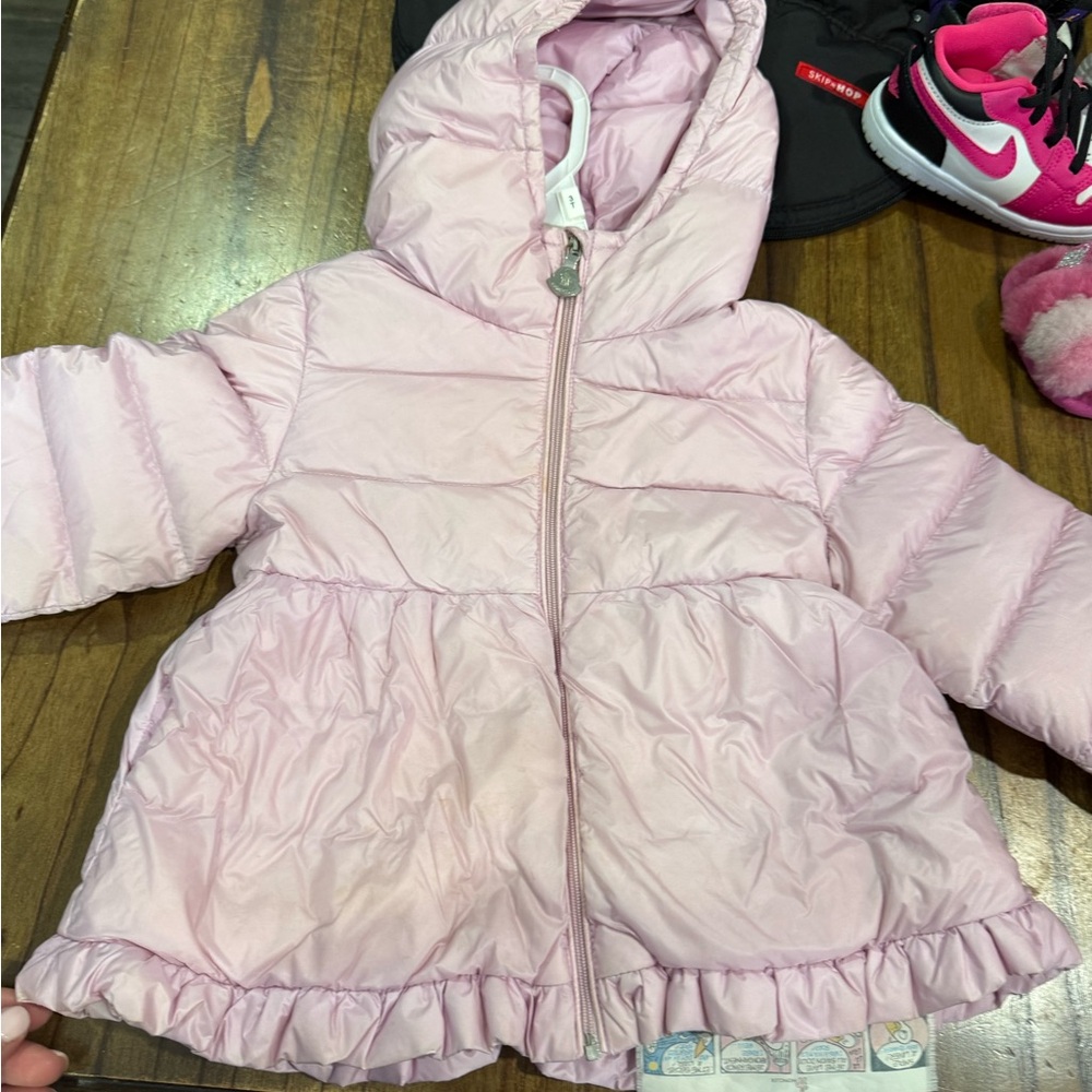 Moncler Light Pink Puffer Jacket